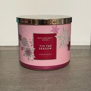 New Bath & Body Works ‘TIS THE SEASON Scented 3-Wick Candle, 14.5oz
